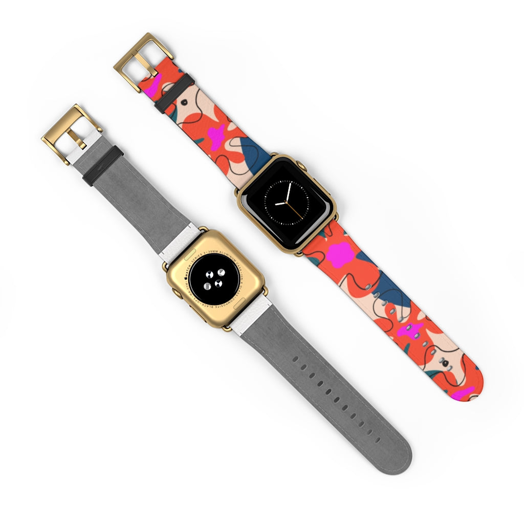 Tropical Art Apple Watch Band