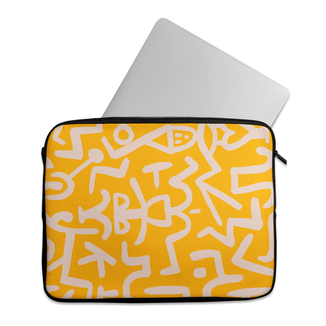 Paul Klee Illustrated Laptop Sleeve