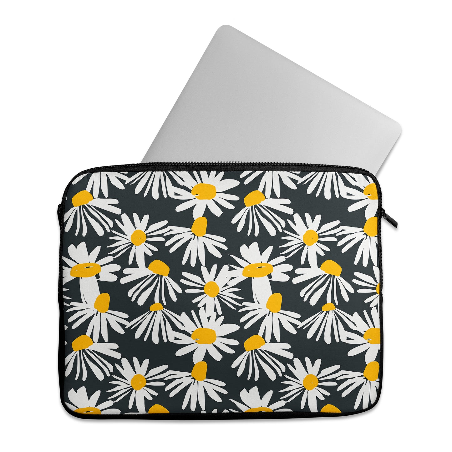 LAPTOP SLEEVE WITH DAISIES