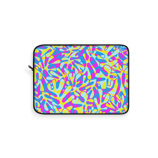 PSYCHODELIC LEAFS V2 LAPTOP SLEEVE