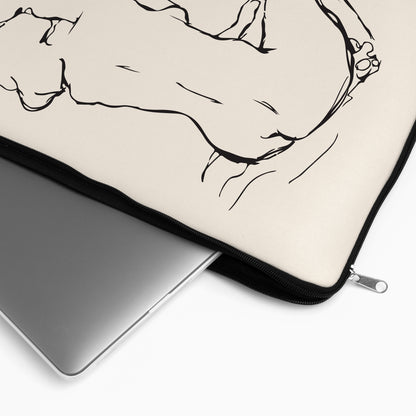 G. Klimt Vintage Drawing Laptop Sleeve