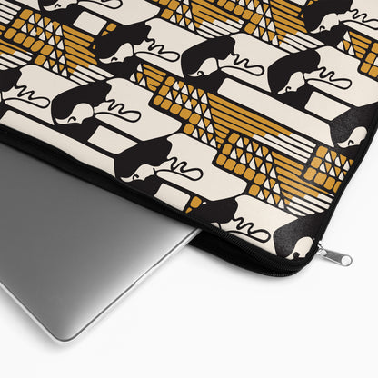 MacBook Sleeve with Art-Nouveau Pattern