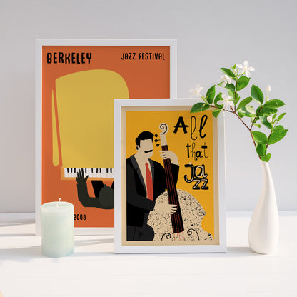 Berkeley Jazz Festival Poster Print