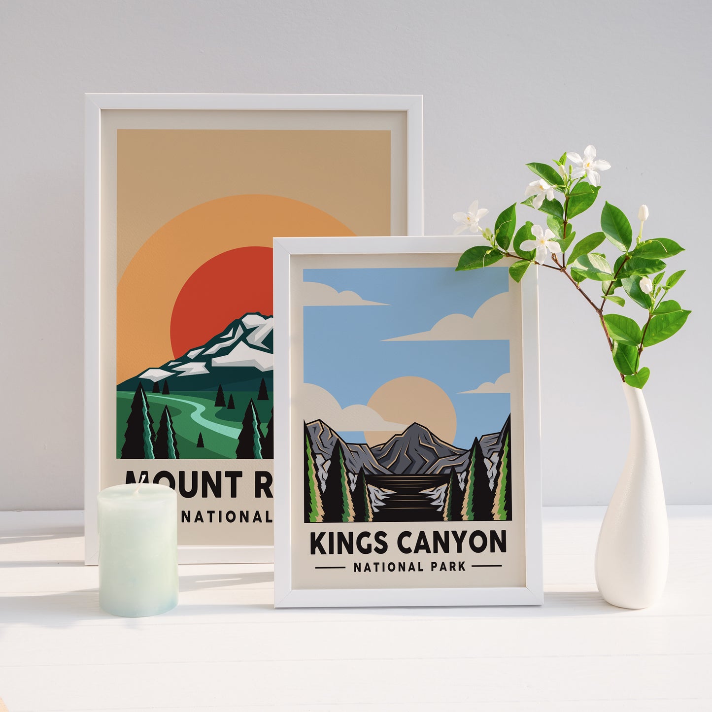 Mount Rainier National Park Poster