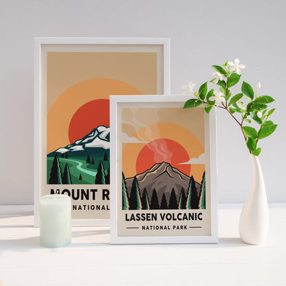 Lassen Volcanic National Park Poster