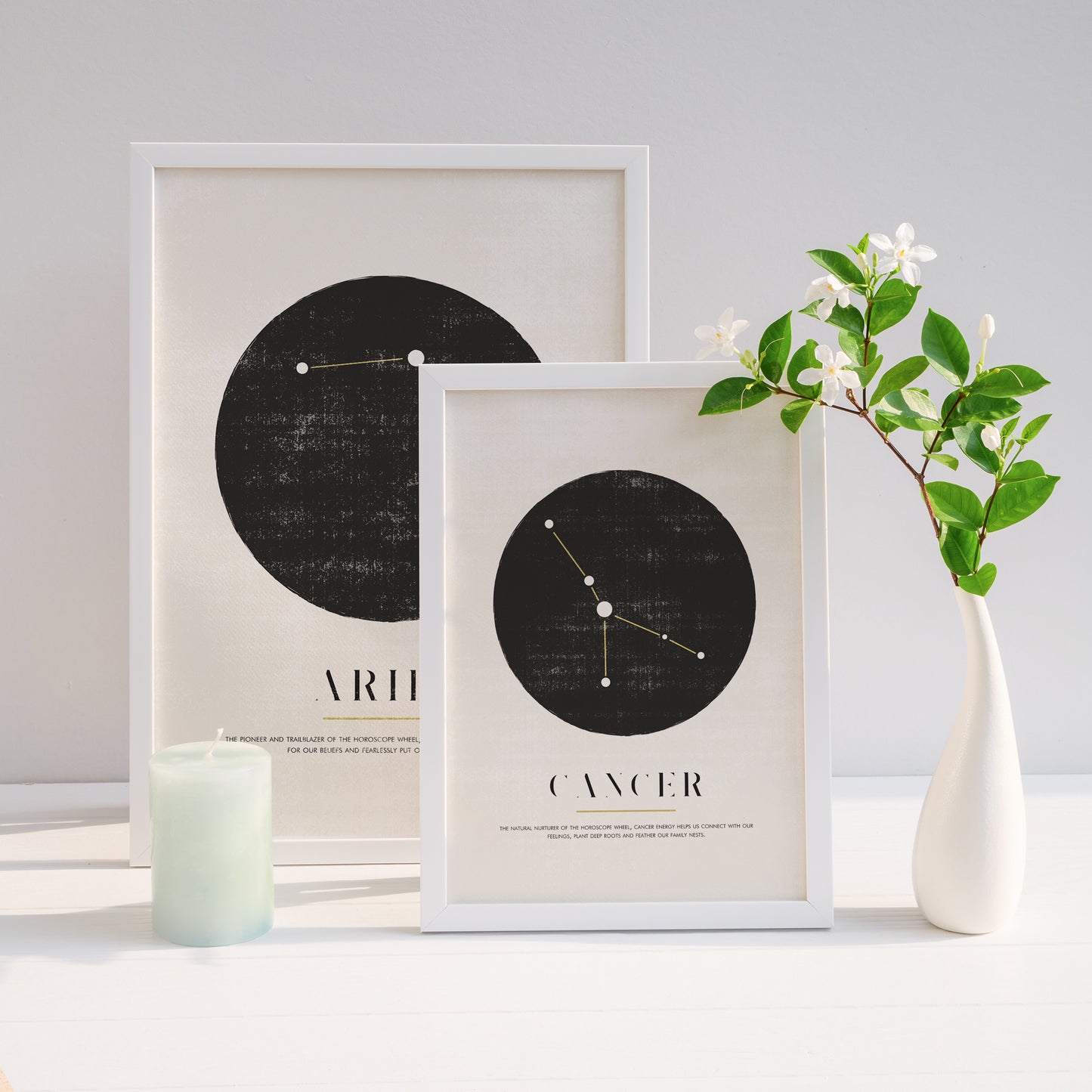 Aries Zodiac Art Print