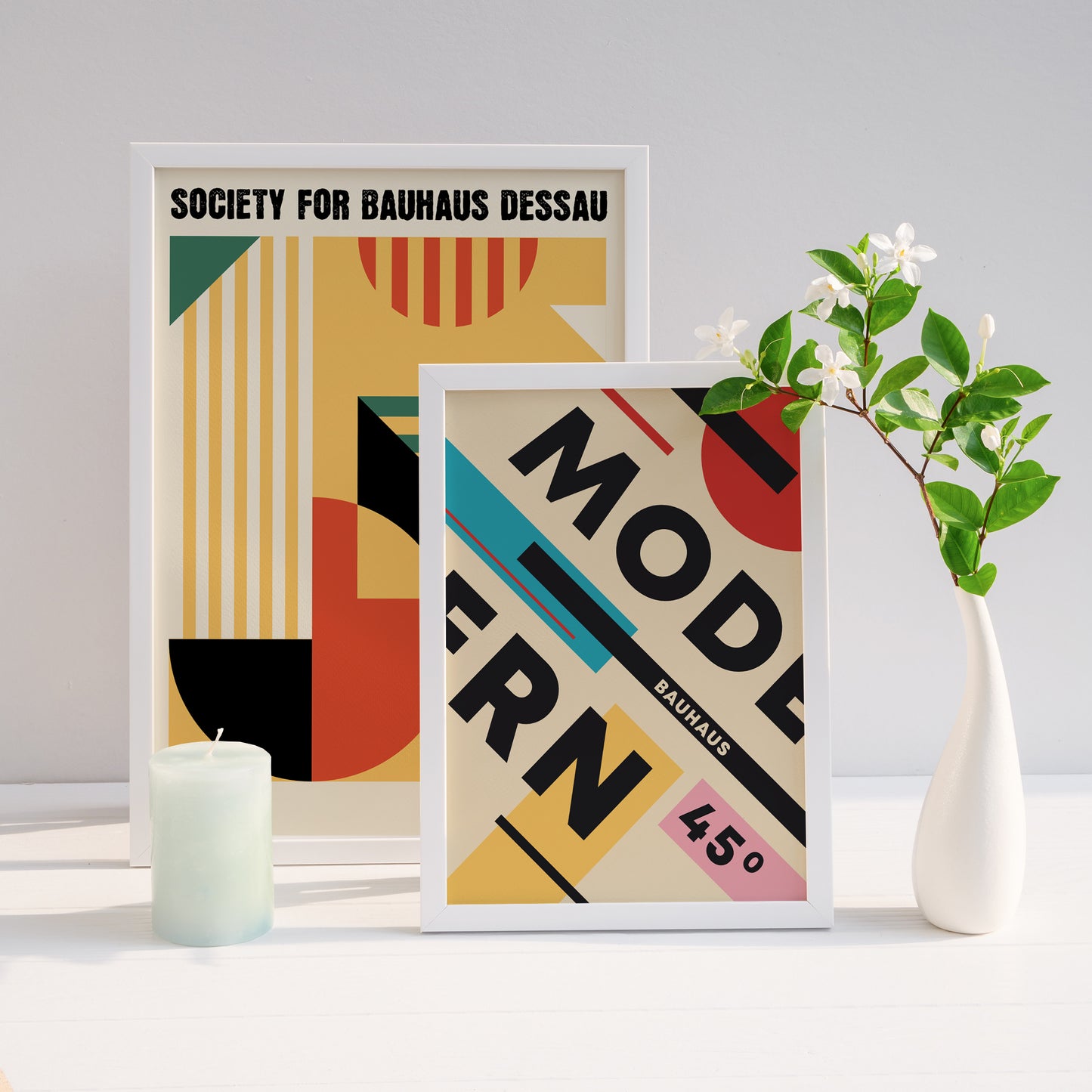 'Modern Bauhaus' Poster