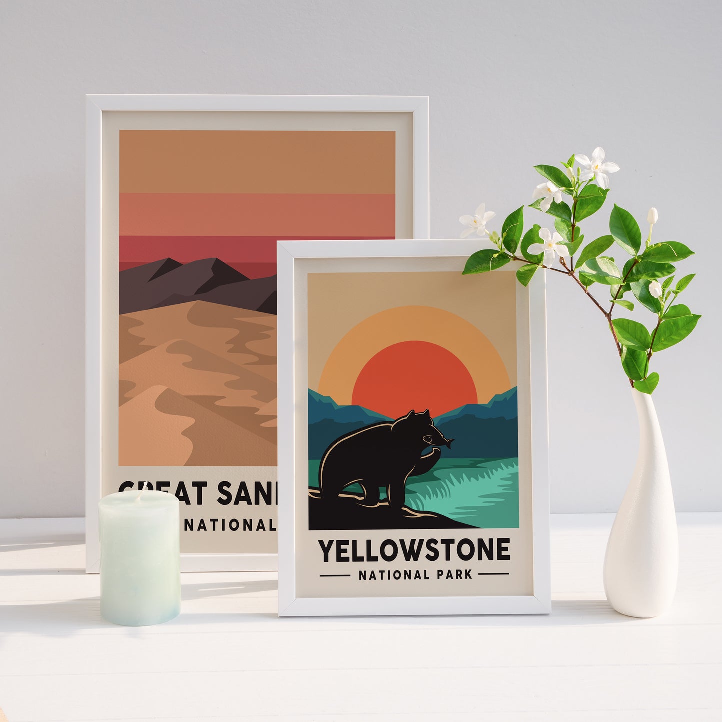 Yellowstone National Park Poster