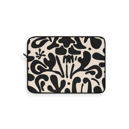 ABSTRACT FLORAL V6 LAPTOP SLEEVE