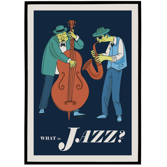 Miles Davis Jazz Poster