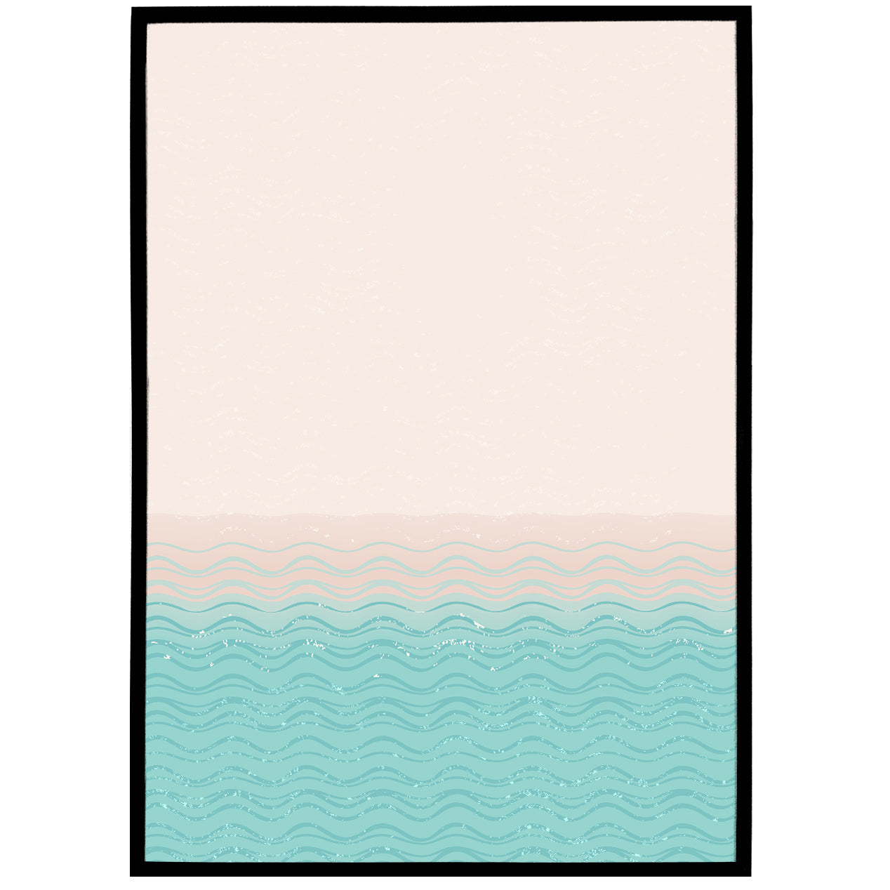 Cute Beach Art Print