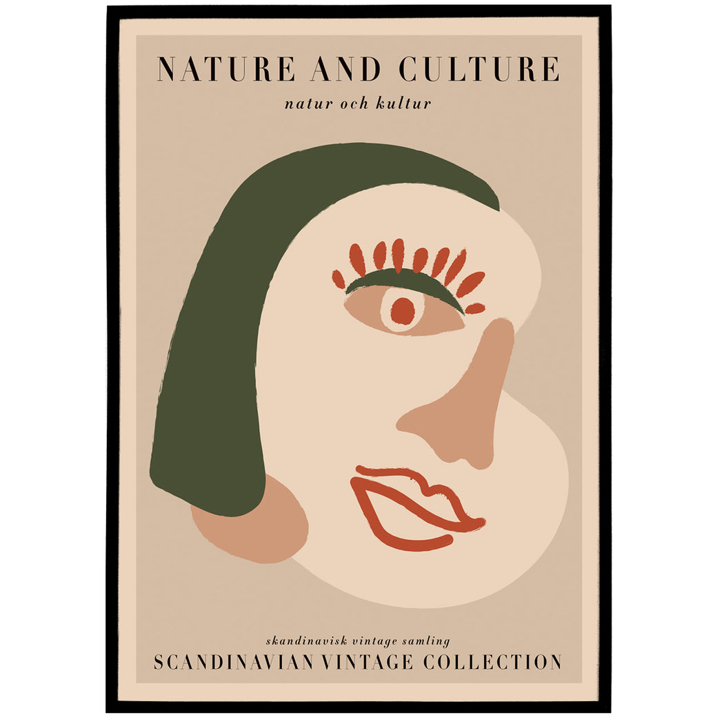 Scandinavian Nature and Culture Exhibition Poster