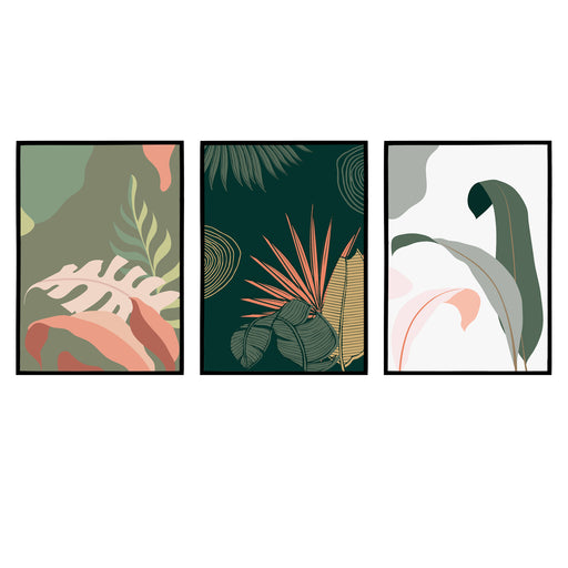 Set of 3 Floral Illustrations