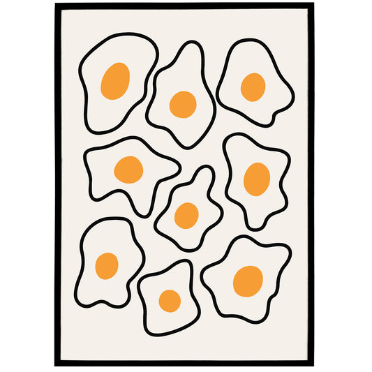 Minimalist Egg Poster