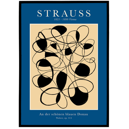 Strauss Poster Print 1825 - 1899