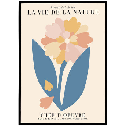 La Vie De La Nature Poster