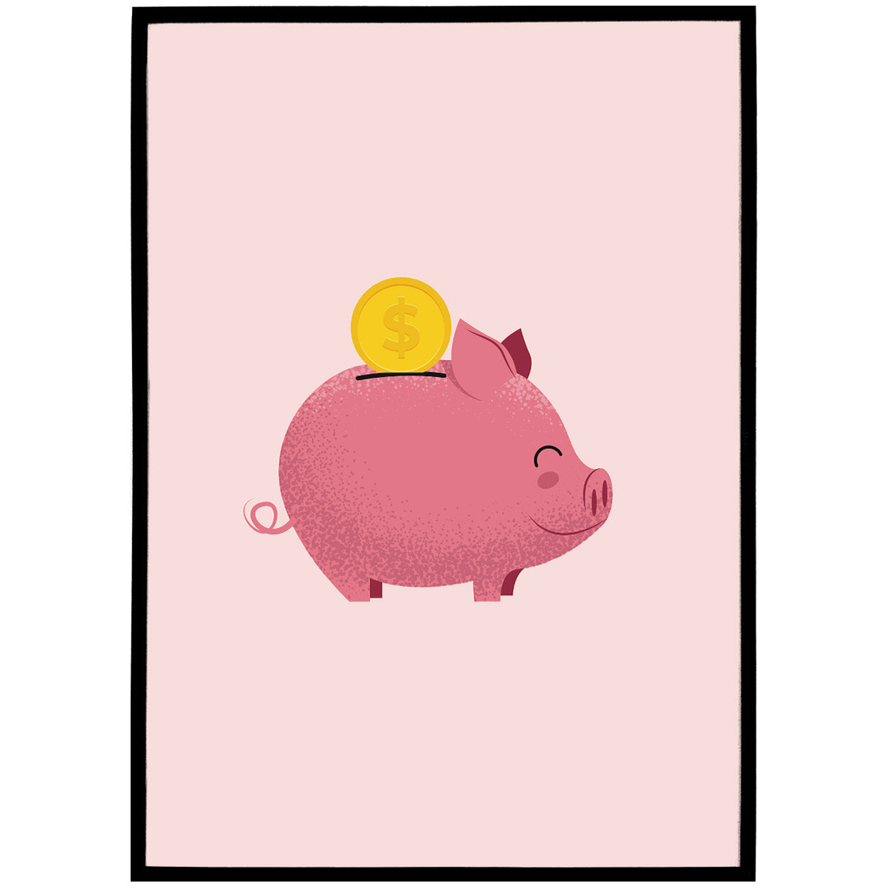 Piggy Bank Poster | Shop posters and Art prints Online! — HypeSheriff US