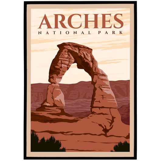 Arches National Park Poster