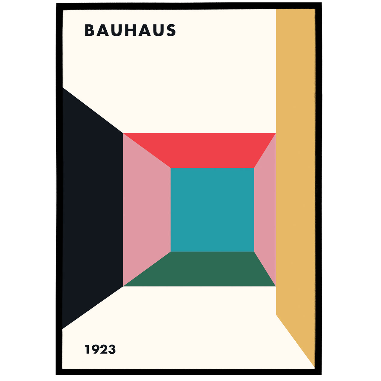 Bauhaus No.1 Poster