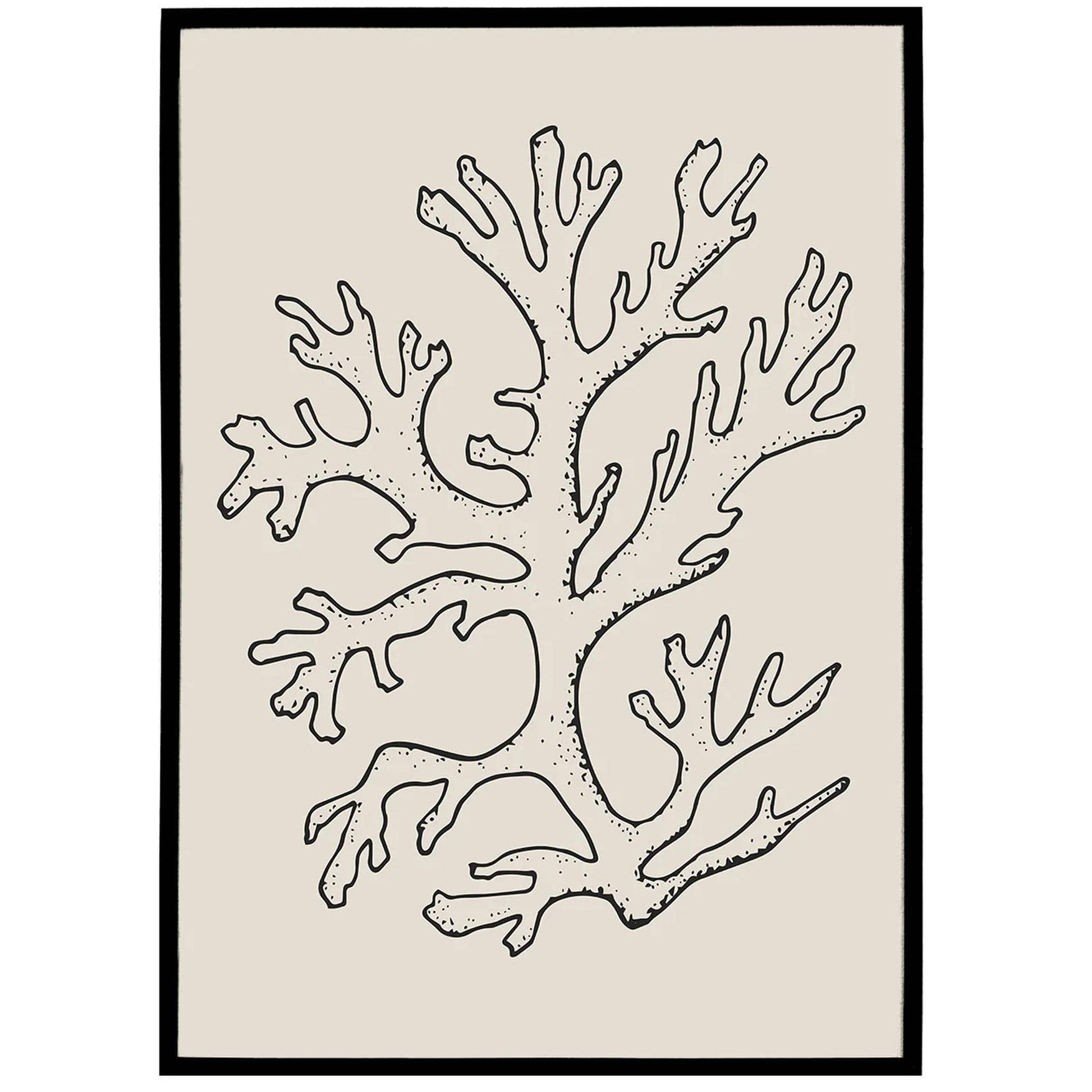 Botanical Organic Poster - HypeSheriff
