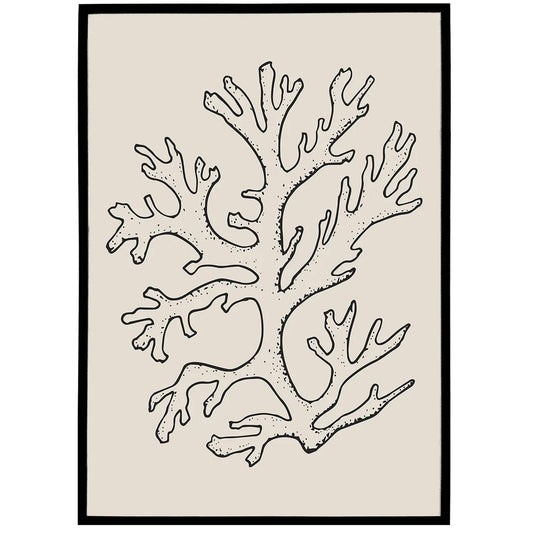 Botanical Organic Poster - HypeSheriff