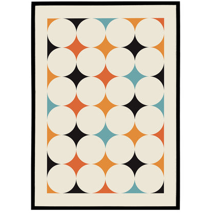 Geometric Shapes Bauhaus Poster