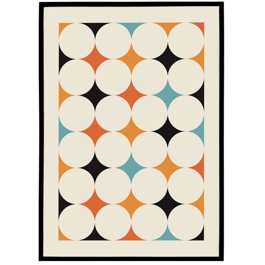 Geometric Shapes Bauhaus Poster