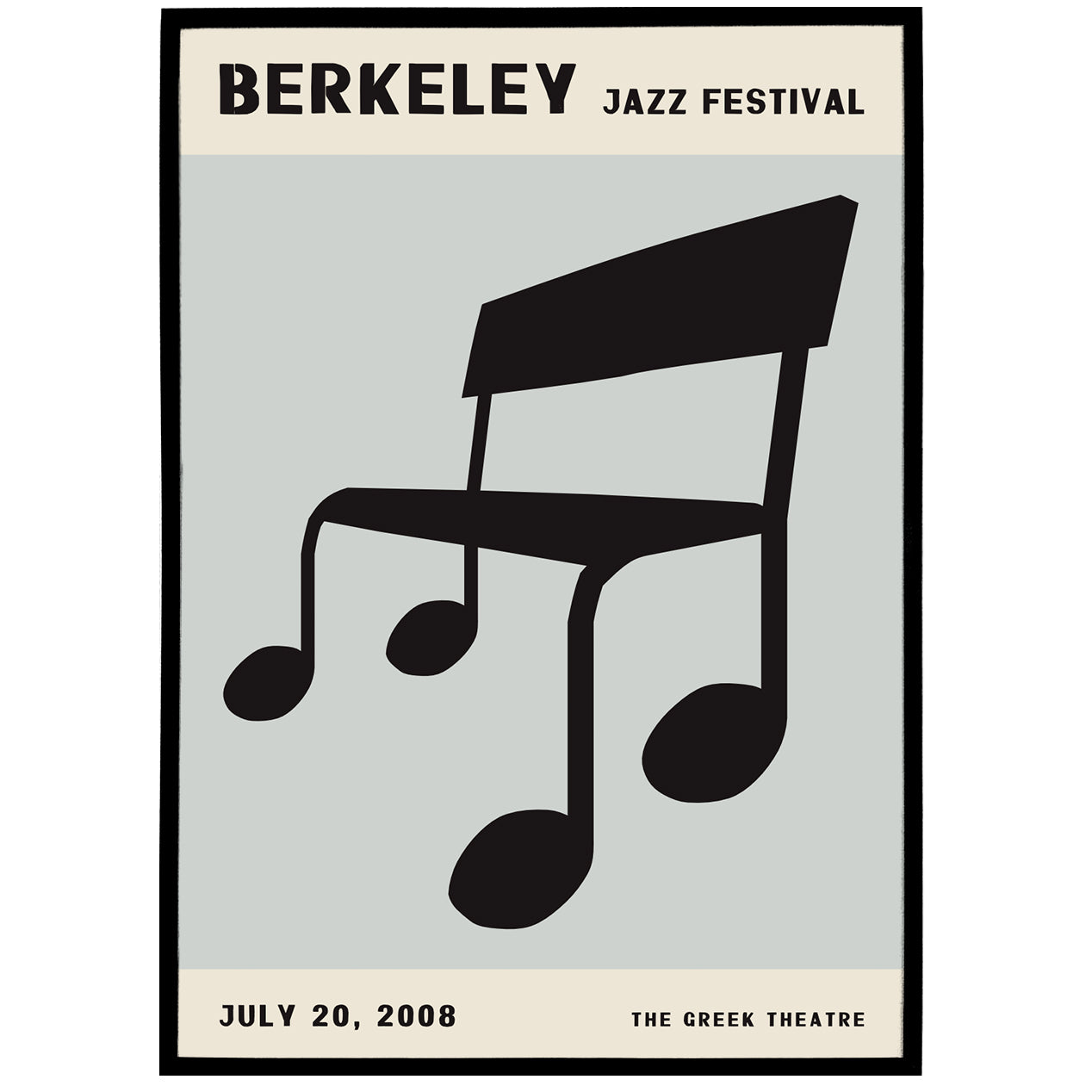 2008 Berkeley Jazz Festival Poster