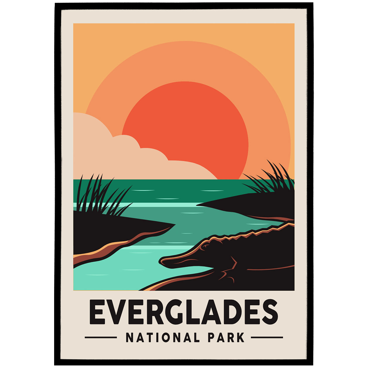 Everglades National Park Poster