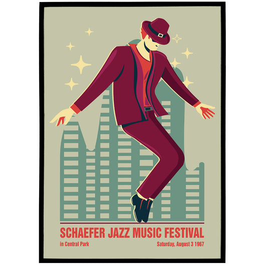 Vintage Jazz Poster