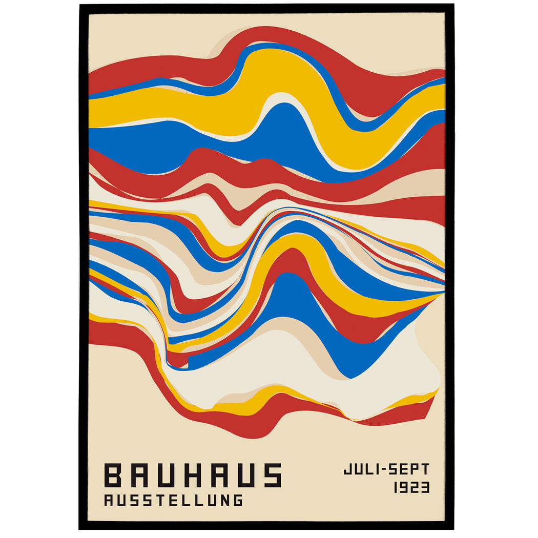 Iconic Bauhaus Poster 1923
