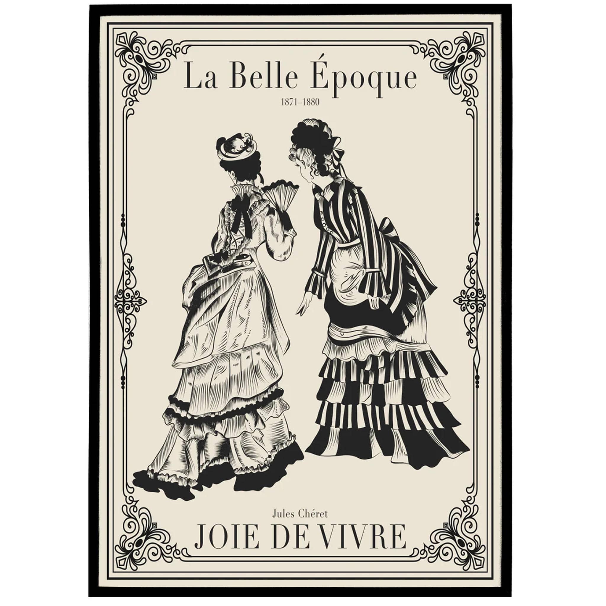 La Belle Époque Joie De Vivre Poster – HypeSheriff