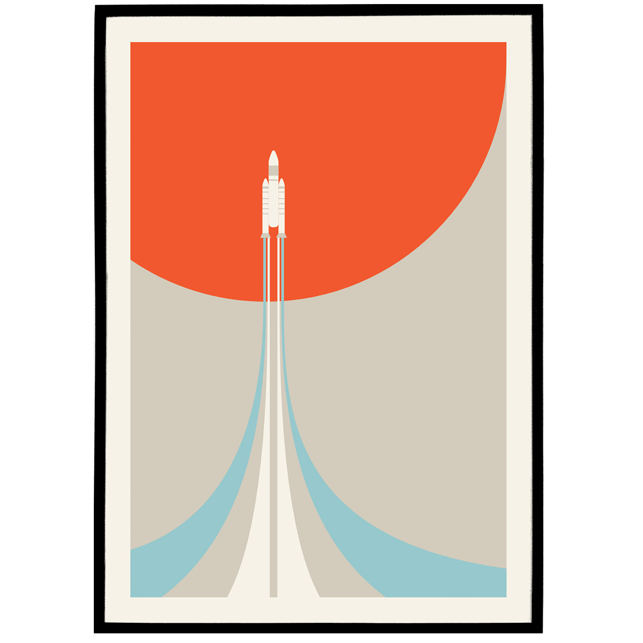 Minimalist Space Poster