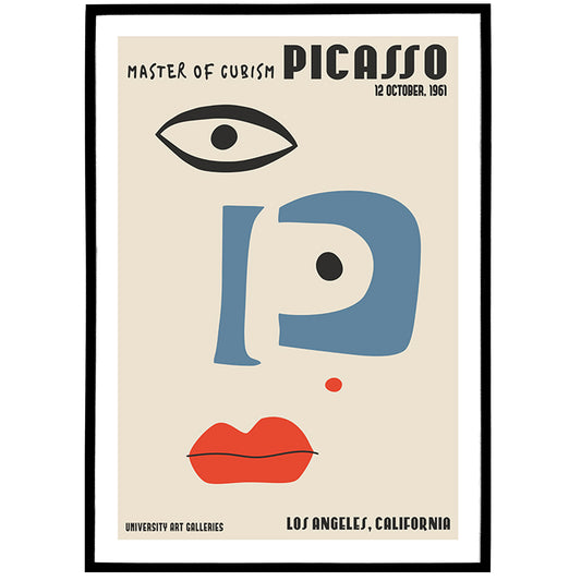 Picasso Exhibition Poster