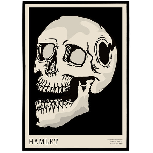 Hamlet - William Shakespeare Poster
