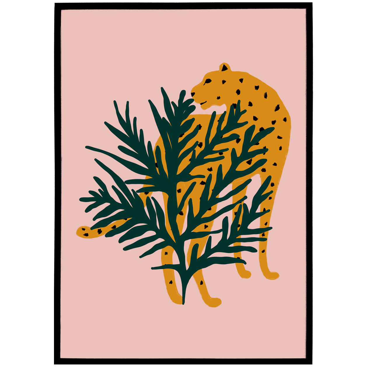 Jungle Cat Print