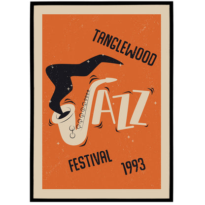 1993 Tanglewood Jazz Festival Poster