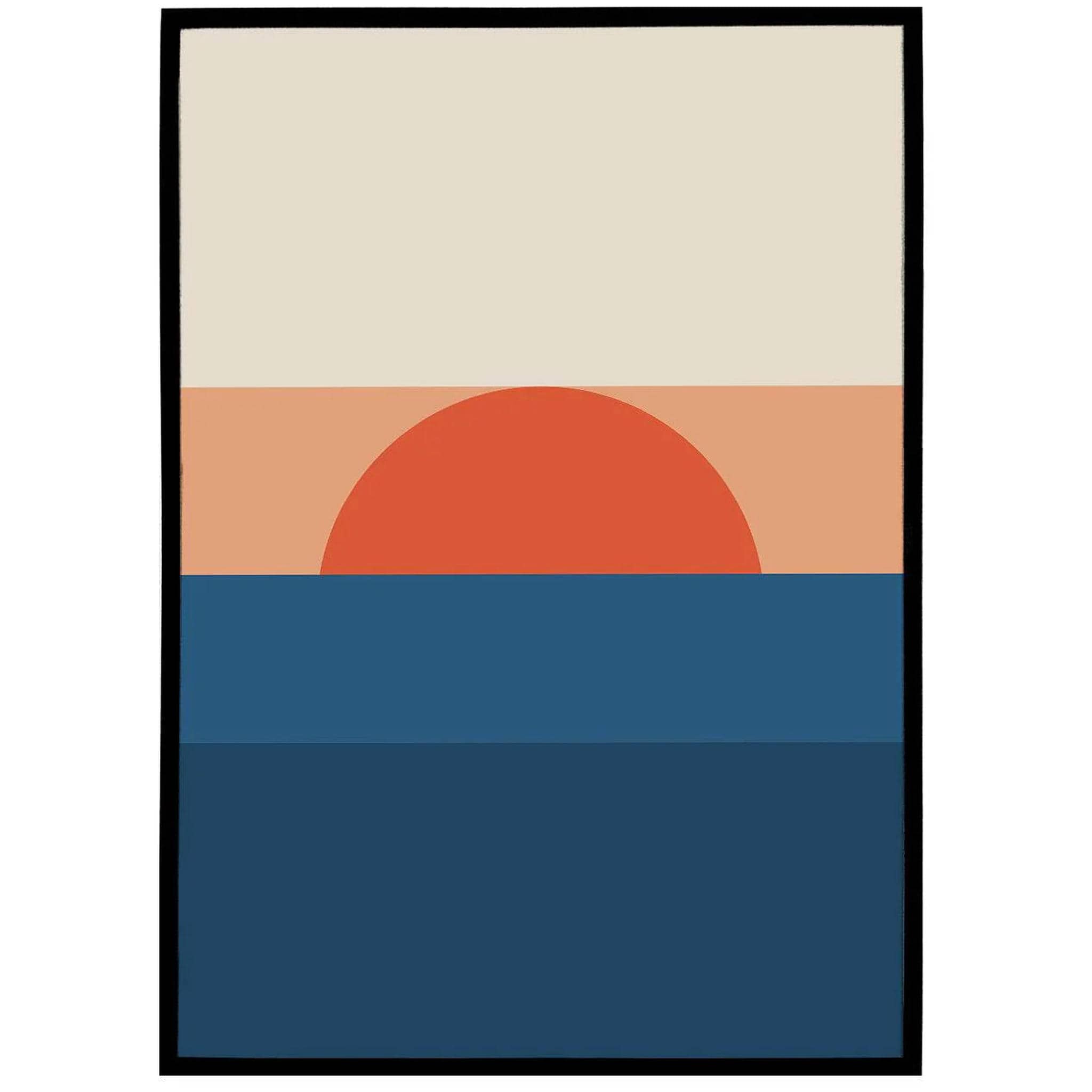 Geometric Sunset Print – HypeSheriff