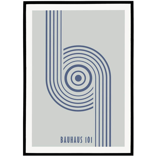 Bauhaus 101 Poster - HypeSheriff