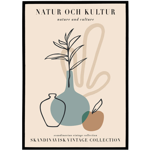 Scandinavian Vintage Collection Poster