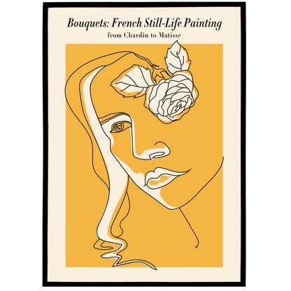 Bouquets: French Still-Life Painting Poster