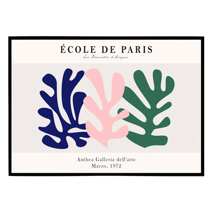Exhibition ÉCOLE DE PARIS Poster