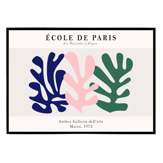 Exhibition ÉCOLE DE PARIS Poster - HypeSheriff