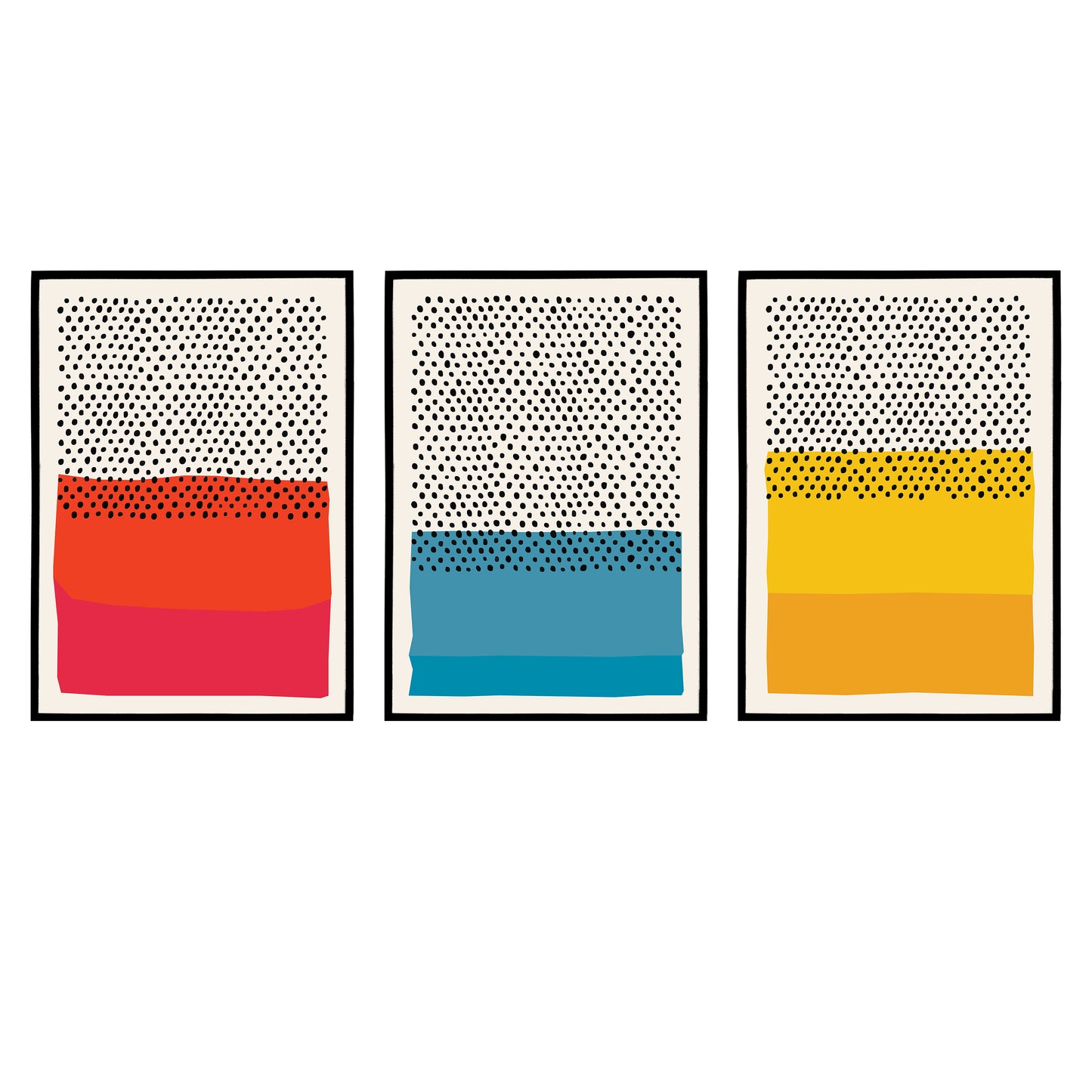 Set of 3 Mid Century Modern Prints