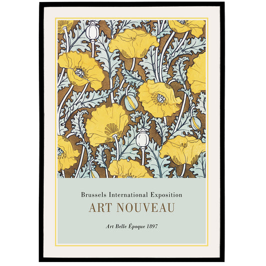 Classic Art Nouveau Poster