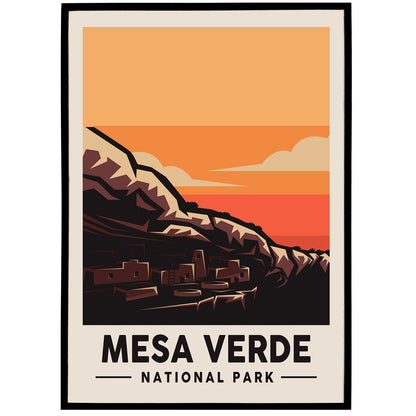 Mesa Verde National Park Poster