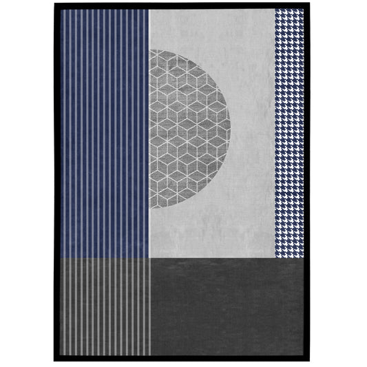 Duty of Fate - Geometric Mid-Century Modern Poster - HypeSheriff