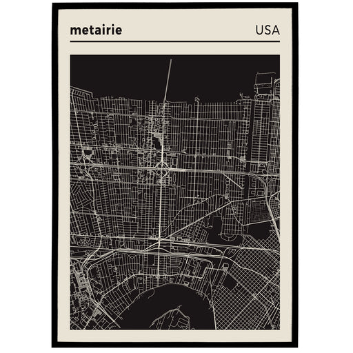 Metairie, USA - City Poster