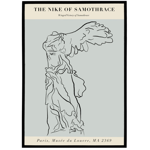 The Nike of Samothrace Print