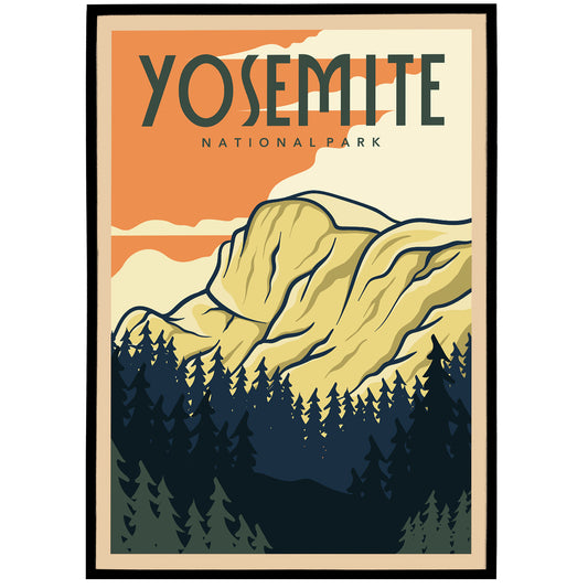 Yosemite National Park Poster